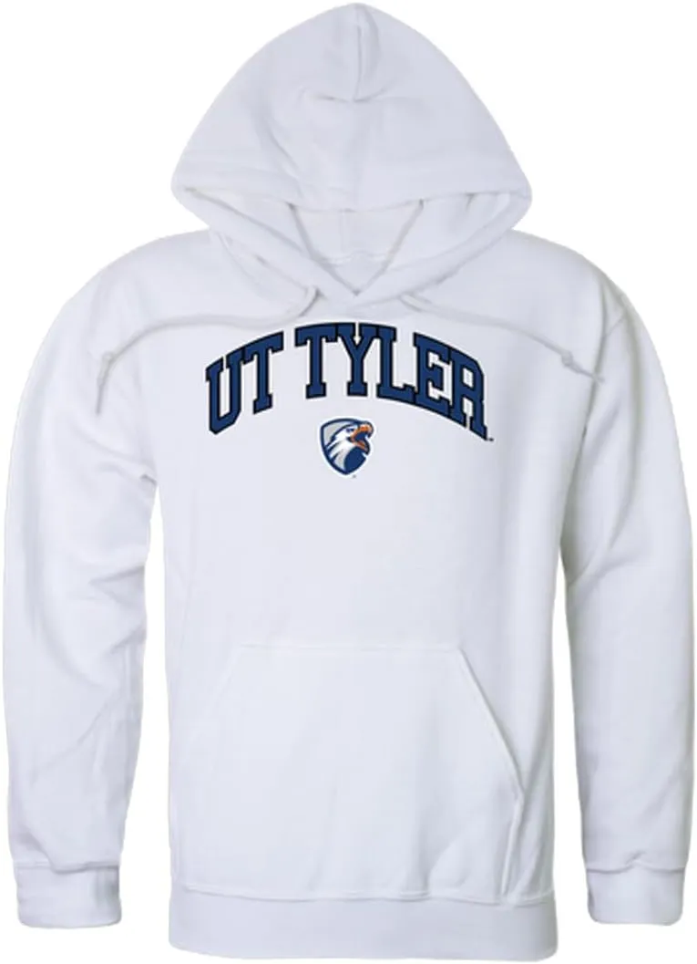 W Republic University of Texas at Tyler Patriots Campus Hoodie Sweatshirts - White_2, Medium