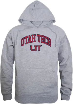 W Republic Utah Tech University Trailblazers Campus Hoodie Sweatshirts - Heather Grey_2, Medium