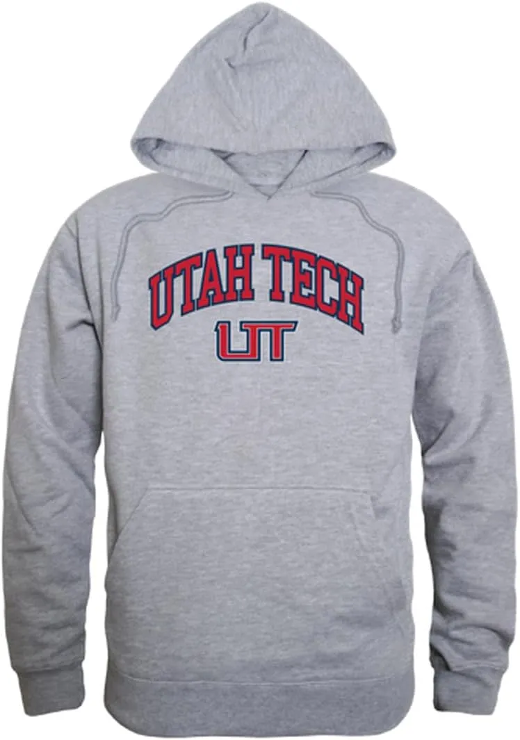 W Republic Utah Tech University Trailblazers Campus Hoodie Sweatshirts - Heather Grey_2, Medium