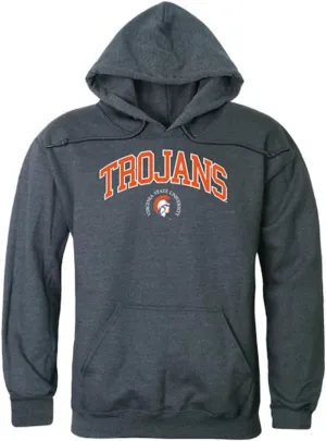 W Republic Virginia State University Trojans Campus Hoodie Sweatshirts - Heather Charcoal, Large