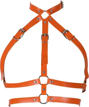 Waist belt Body harness for women Leather Bra Chest strap Dance Rock Photography Punk Festival rave Gothic Lingerie cage