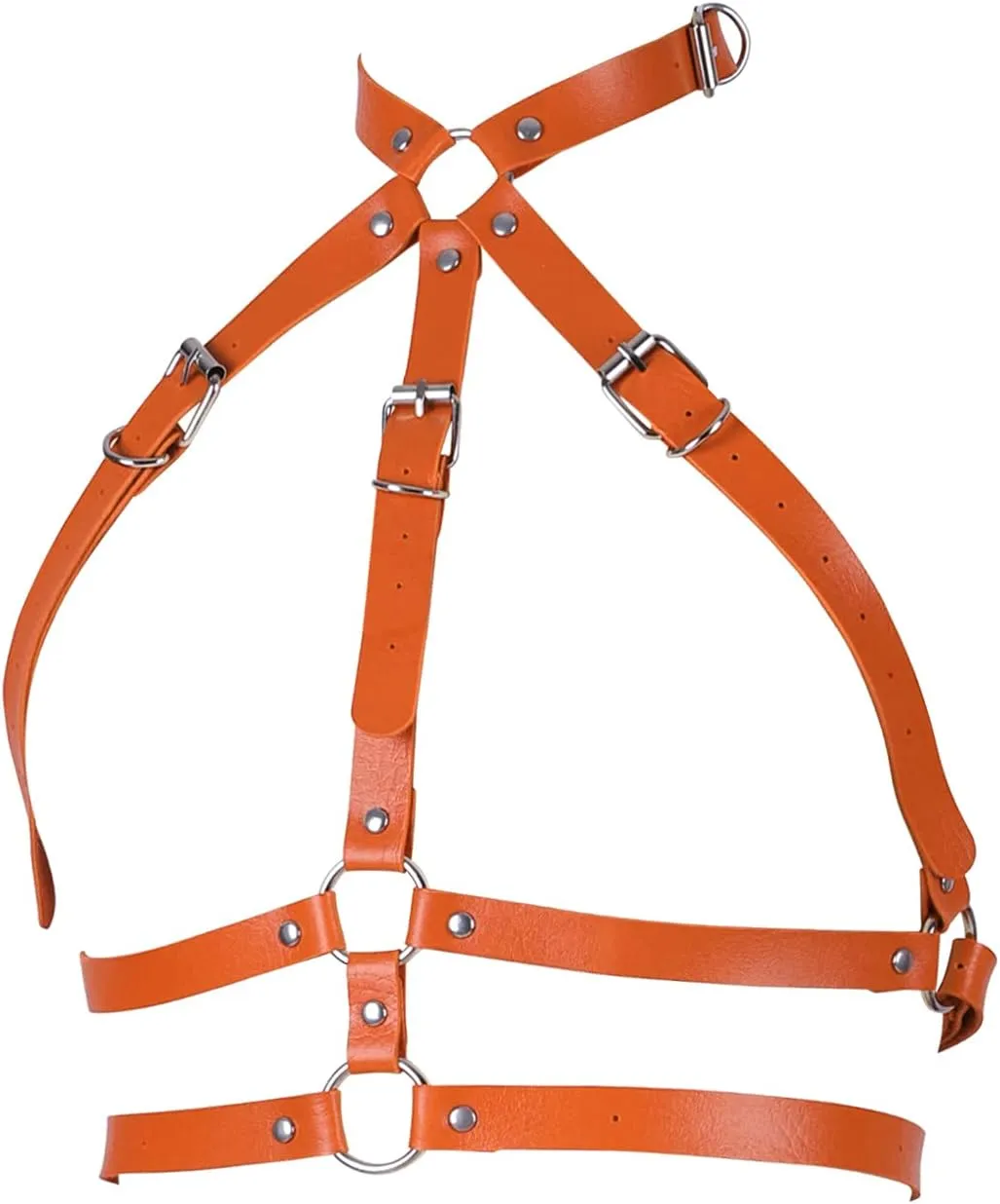 Waist belt Body harness for women Leather Bra Chest strap Dance Rock Photography Punk Festival rave Gothic Lingerie cage