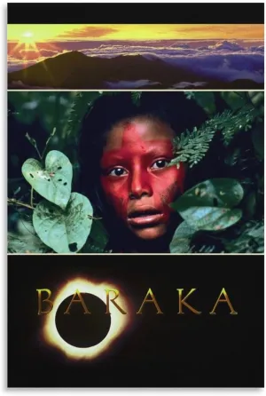 Wall Posters Baraka Movie Poster Canvas Art Poster And Wall Art Picture Print Modern Family Bedroom Decor Posters 12x18inch(30x45cm)