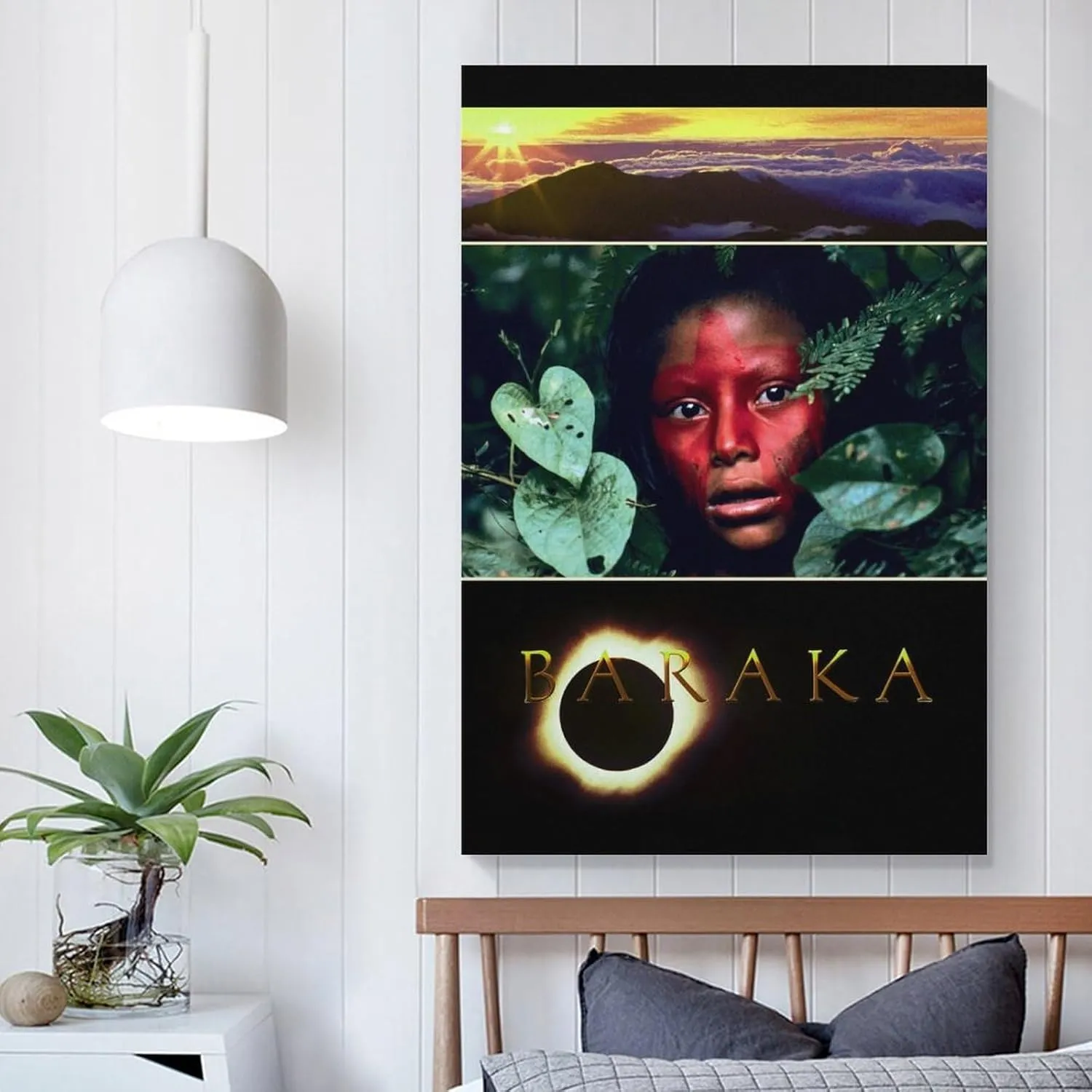 Wall Posters Baraka Movie Poster Canvas Art Poster And Wall Art Picture Print Modern Family Bedroom Decor Posters 12x18inch(30x45cm)