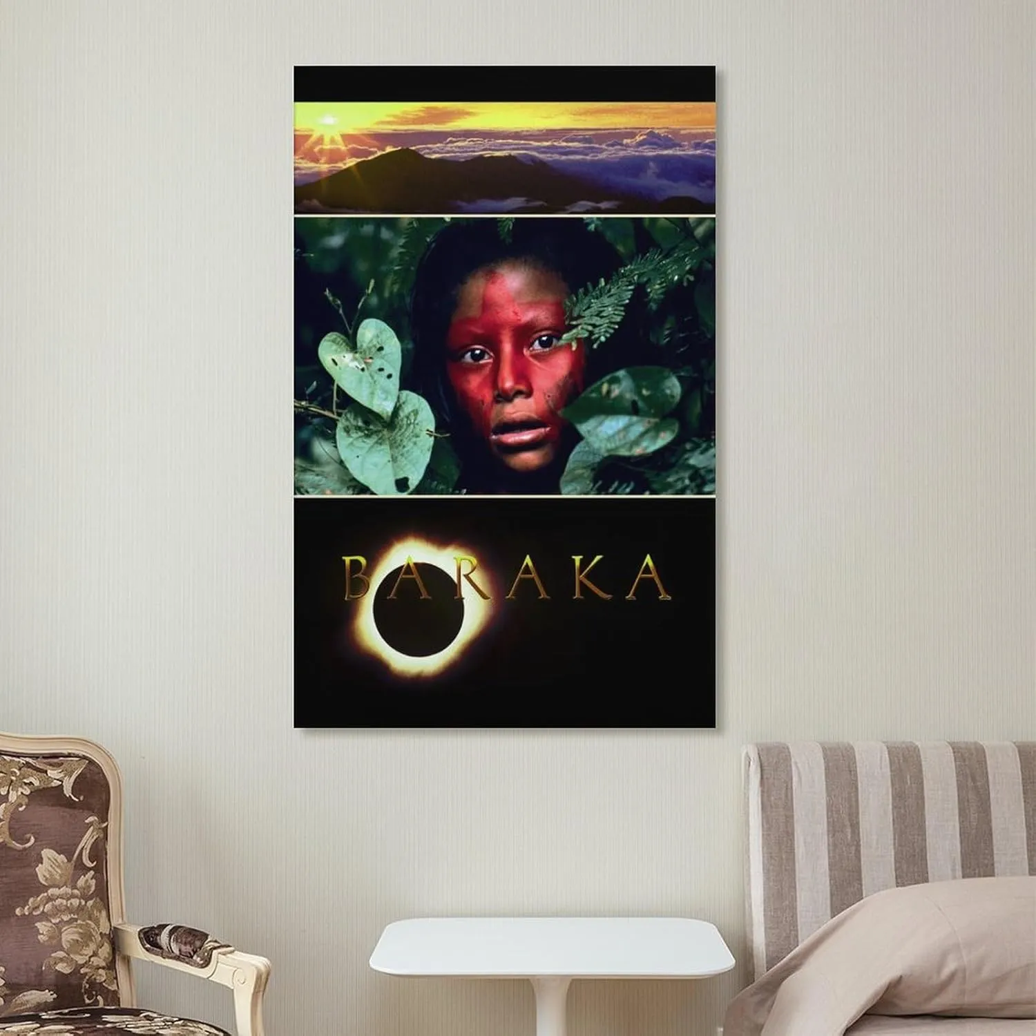 Wall Posters Baraka Movie Poster Canvas Art Poster And Wall Art Picture Print Modern Family Bedroom Decor Posters 12x18inch(30x45cm)