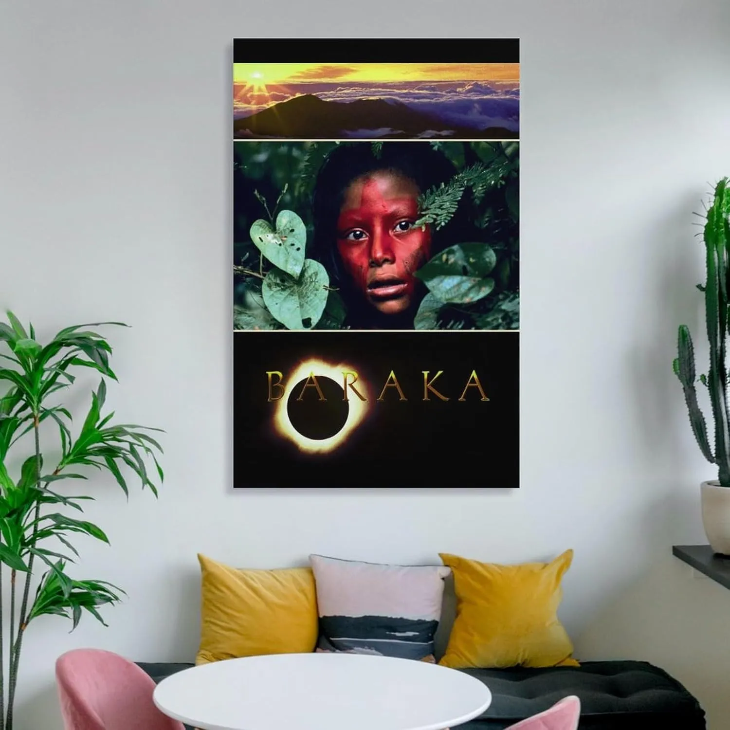 Wall Posters Baraka Movie Poster Canvas Art Poster And Wall Art Picture Print Modern Family Bedroom Decor Posters 12x18inch(30x45cm)
