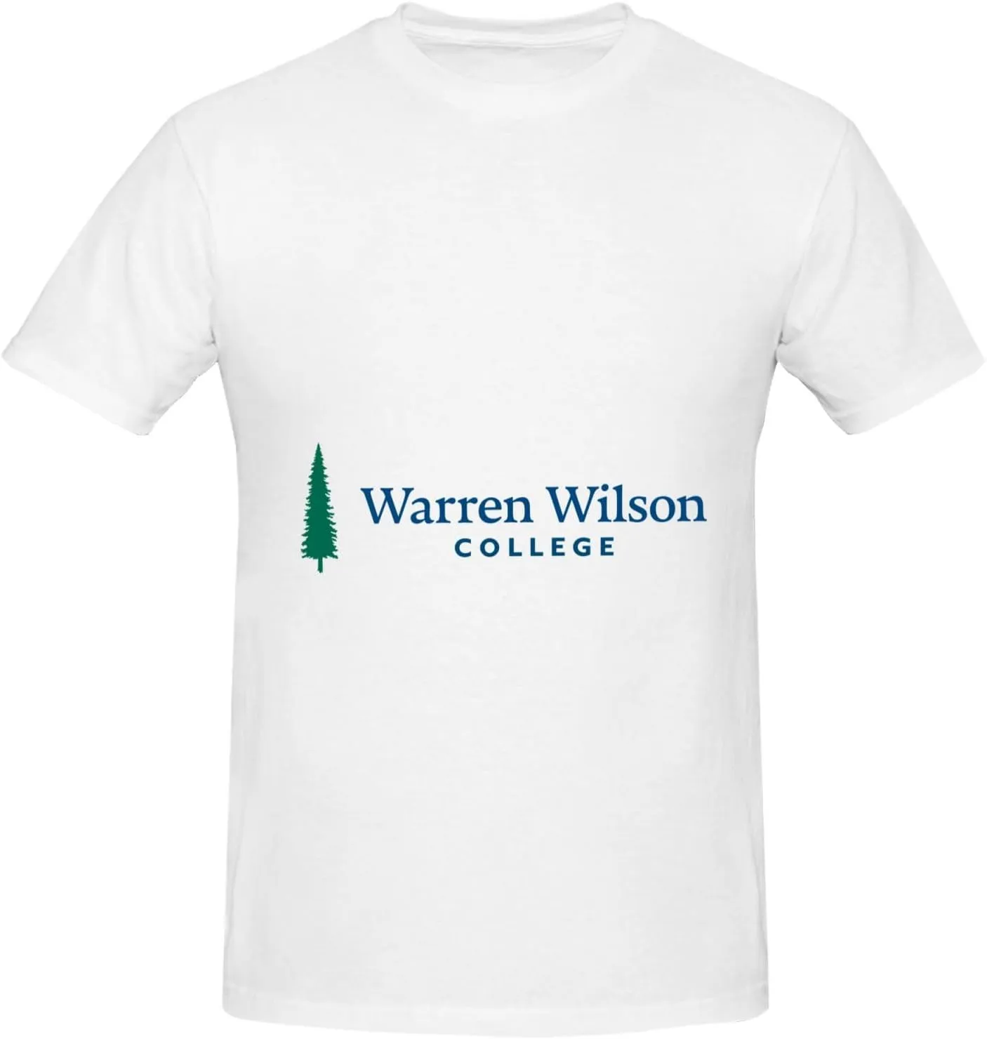 Warren Wilson College Logo Men's Short Sleeve 180g Crew Neck T-Shirt