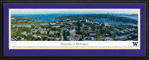 Washington - Campus Aerial - Blakeway Panoramas College Sports Posters