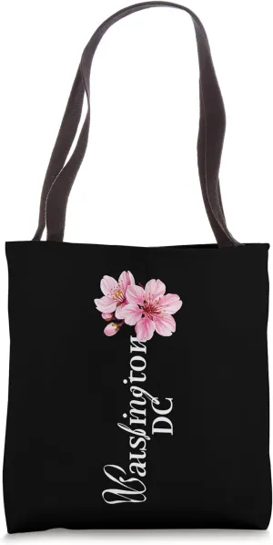 Washington DC Cherry Blossom Festival Souvenir DC Gift Tote Bag
