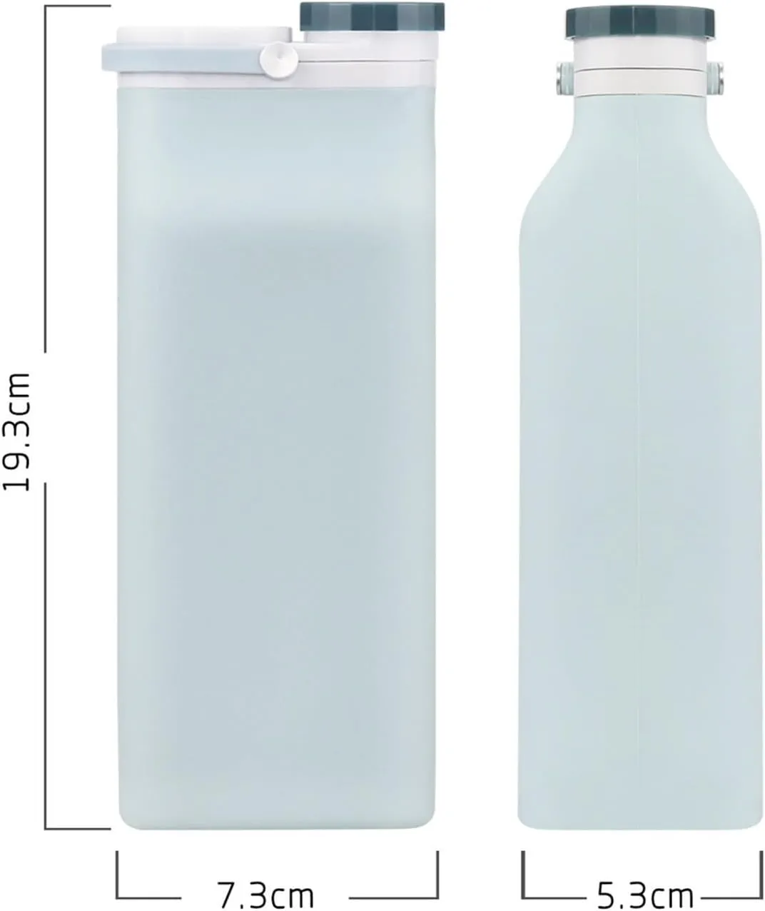 Water Bottle Sports Water Bottles Outdoorsy Squeeze Water Bag Water Drinking Bottle Collapsible Water Bottles Travel Water Bottle(Orange)