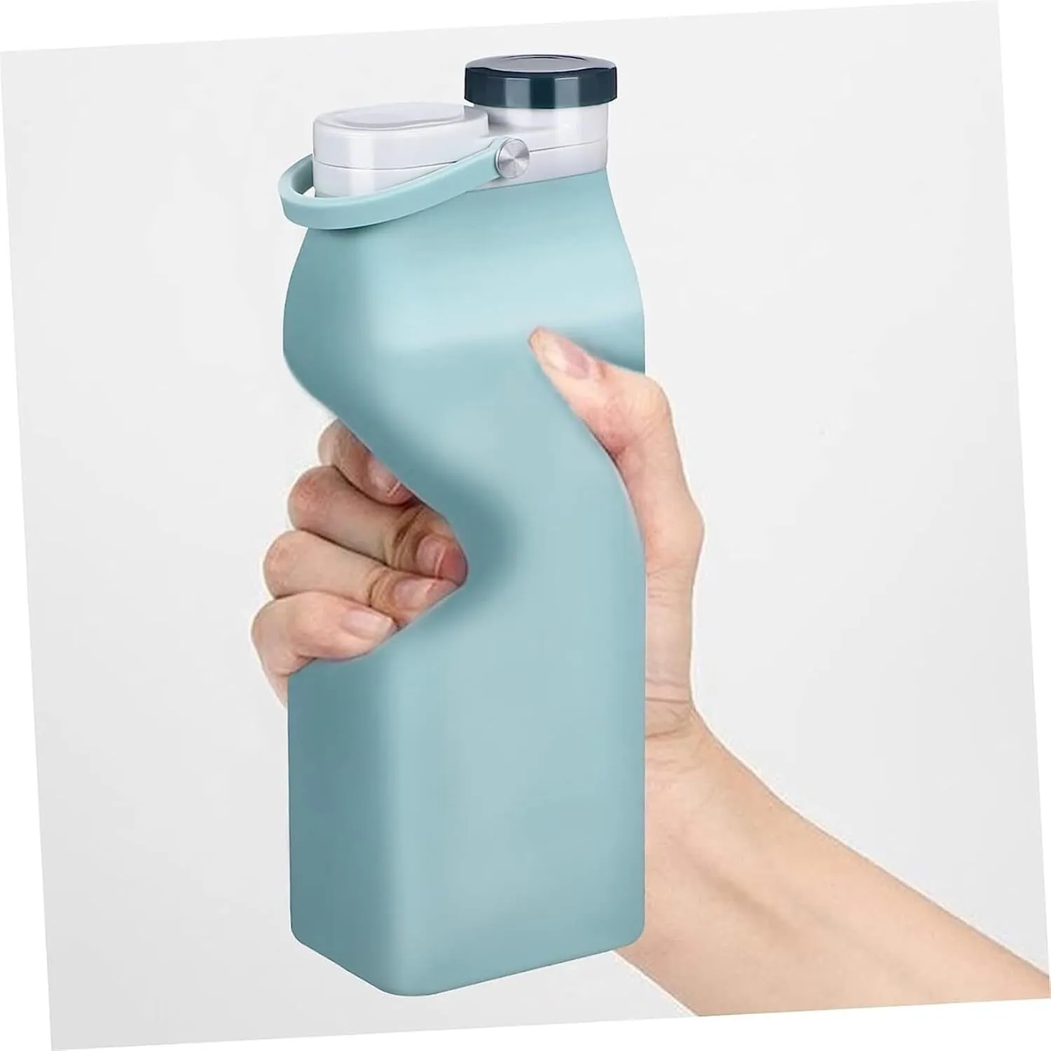 Water Bottle Sports Water Bottles Outdoorsy Squeeze Water Bag Water Drinking Bottle Collapsible Water Bottles Travel Water Bottle(Orange)