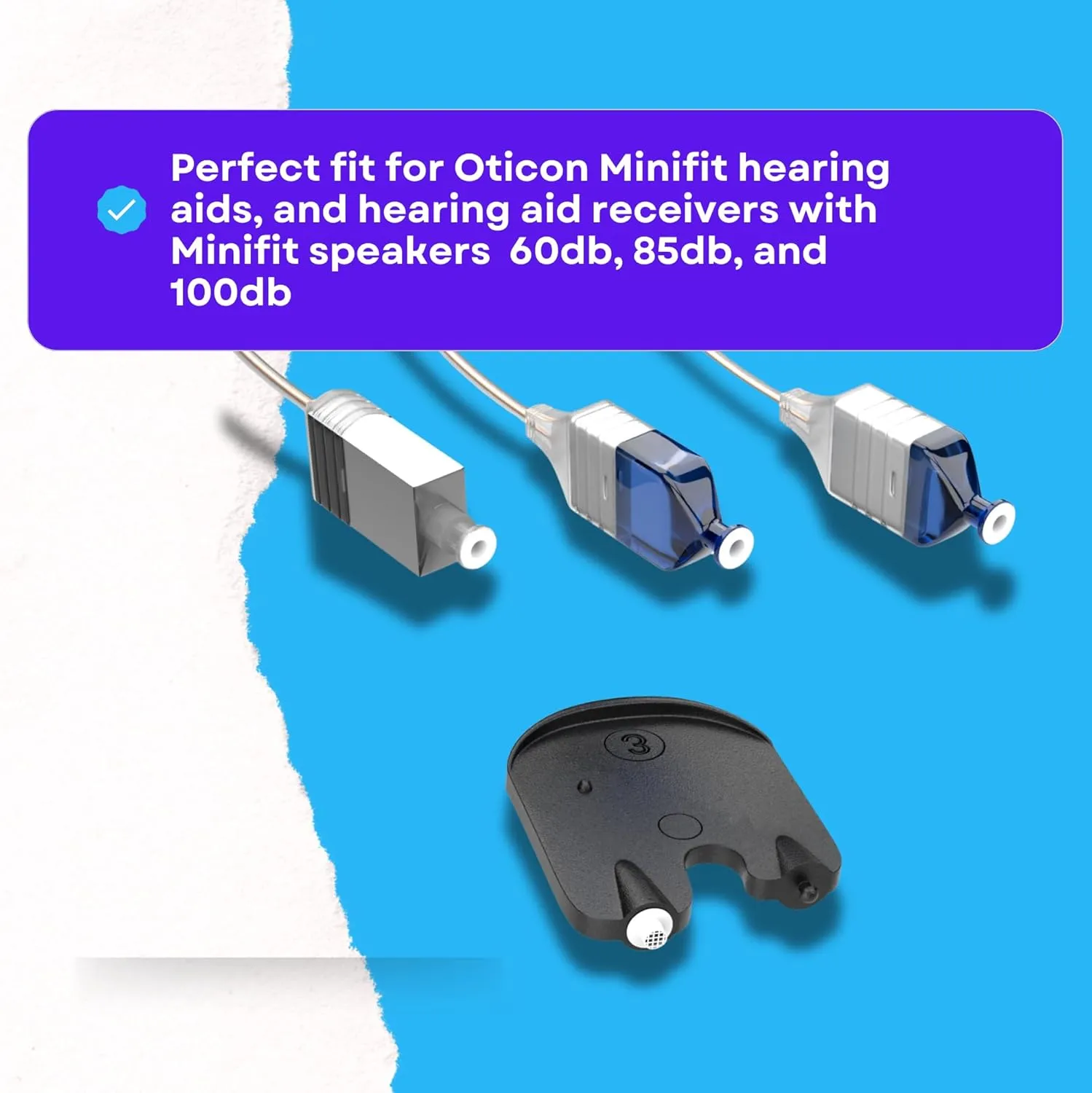 Wax Guard Filters for Oticon ProWax MiniFit | Oticon Hearing Aid Supplies | Oticon Minifit ProWax (5 Packs/ 30 Pcs) | Oticon Accessories | Oticon Wax Guards
