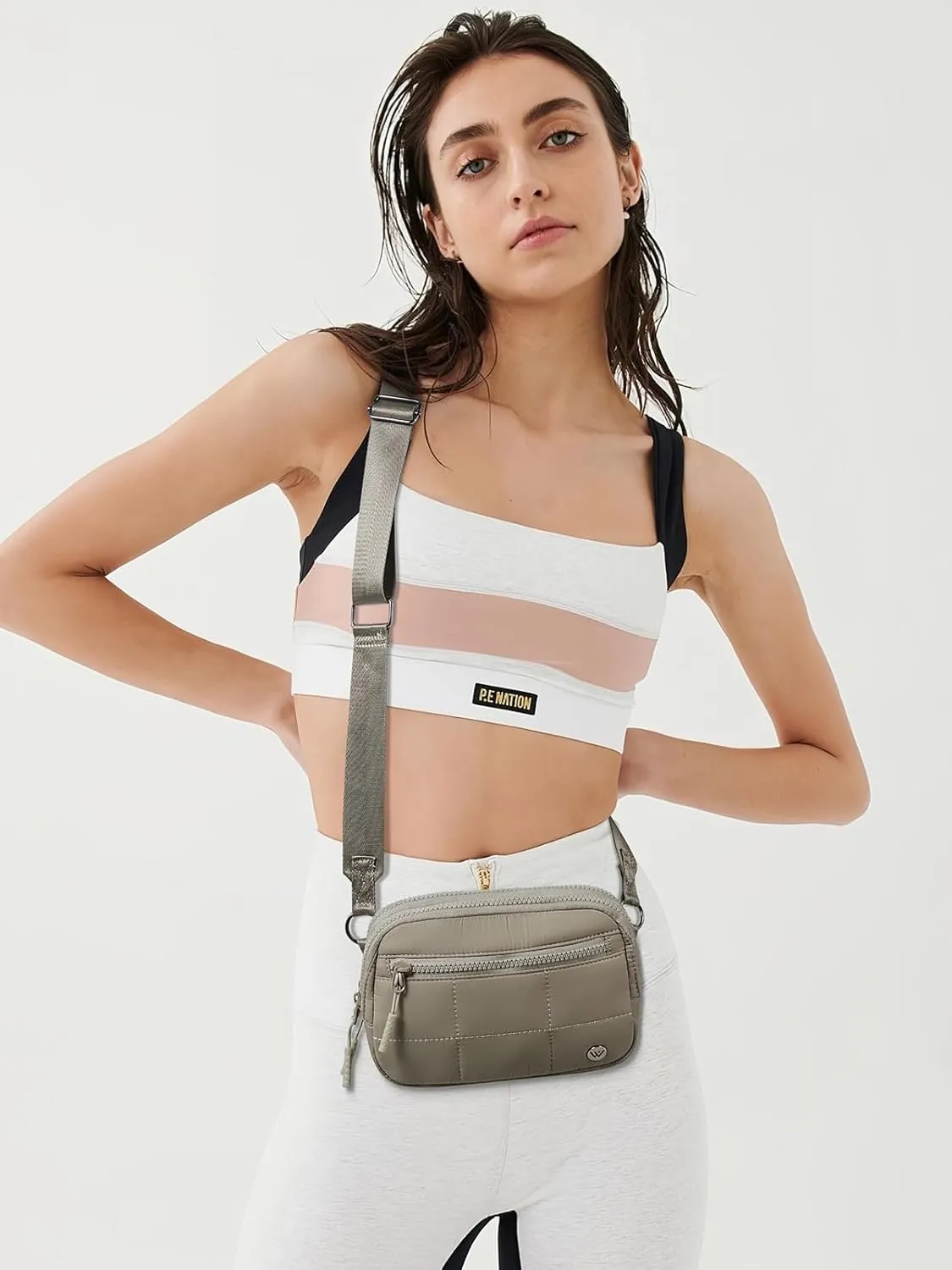 WESTBRONCO Small Crossbody Bags for Women Nylon with Adjustable Strap, Mini Crossbody Purse, Shoulder Bag Traveling Workout