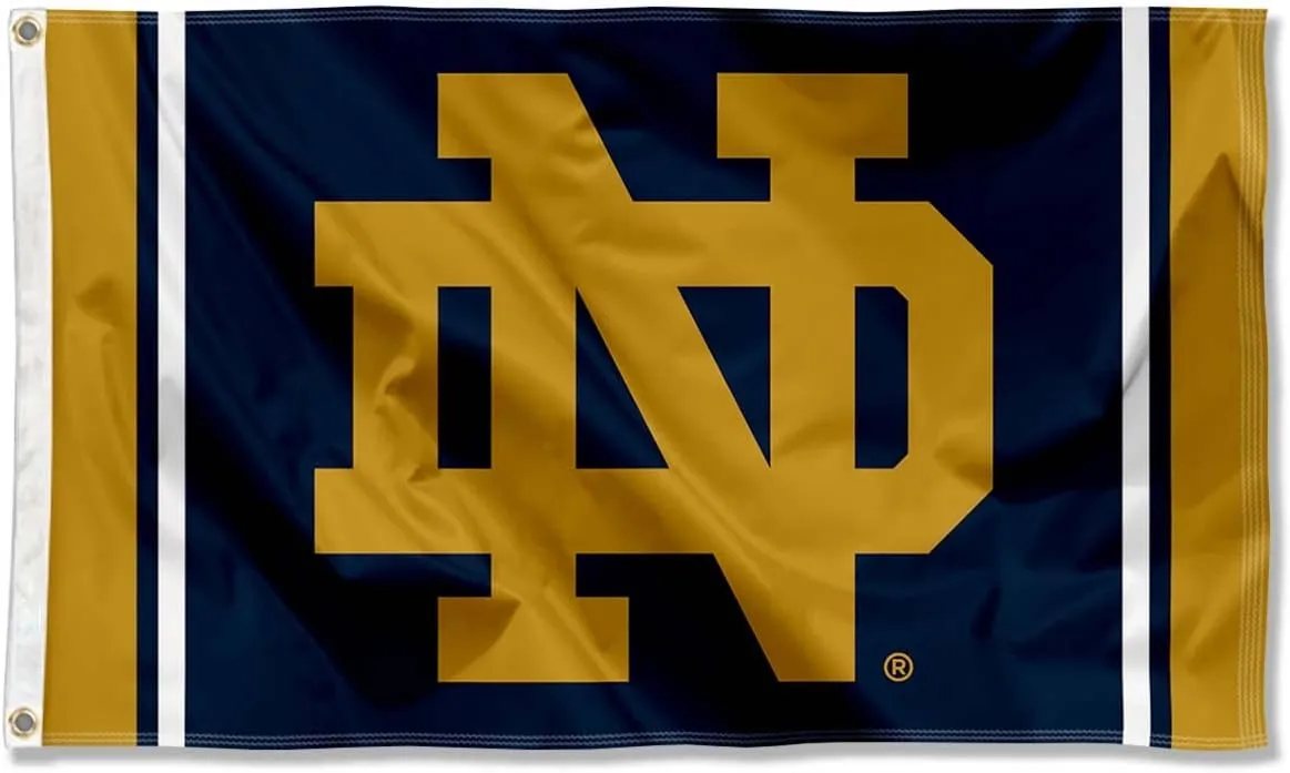 WinCraft Irish ND Logo 3x5 Banner Flag