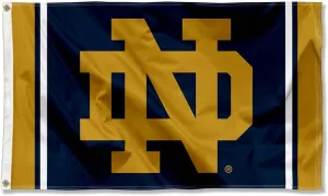 WinCraft Irish ND Logo 3x5 Banner Flag