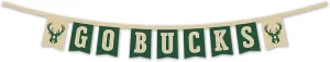 WinCraft Milwaukee Bucks Banner String Pennant Flags