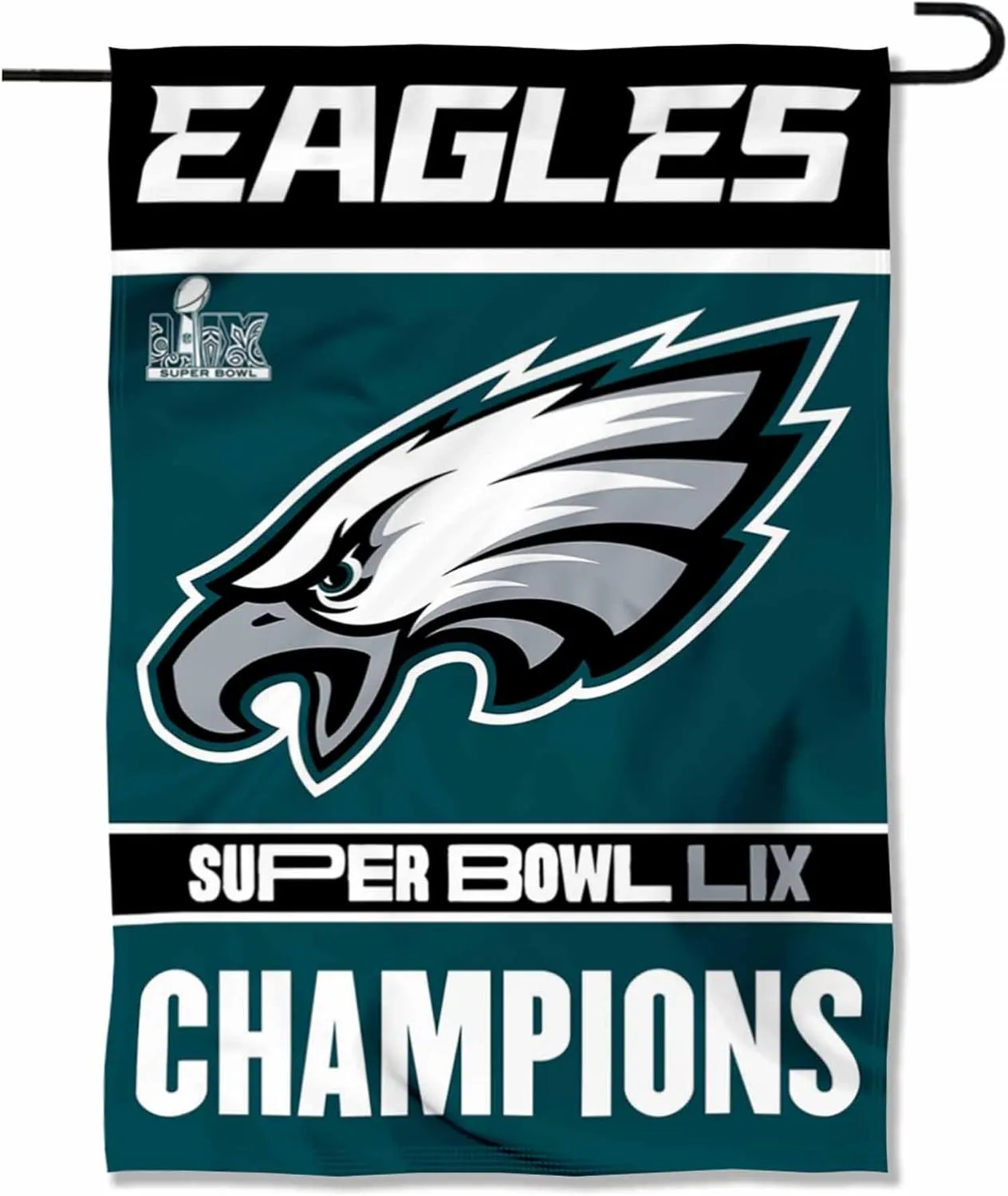 WinCraft Philadelphia Eagles Super Bowl LIX Champions Yard Garden Banner Flag