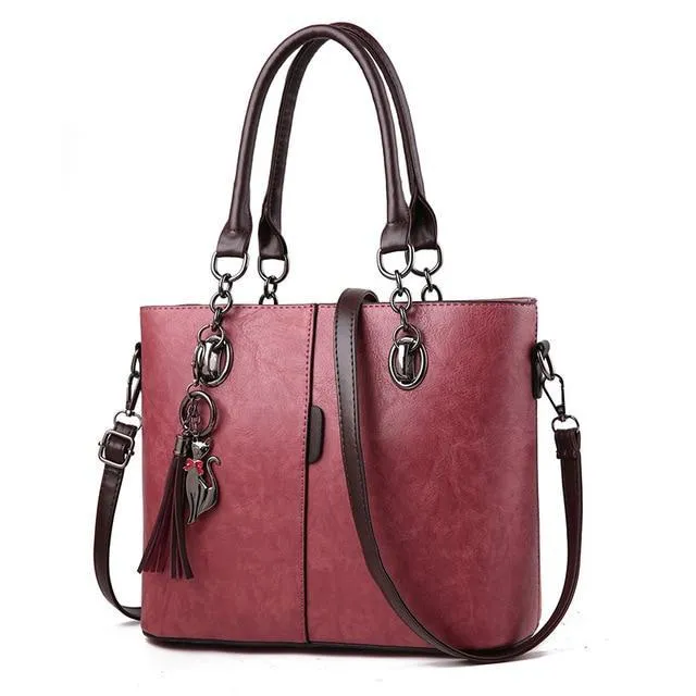 Women Bag Vintage Casual Tote Fashion