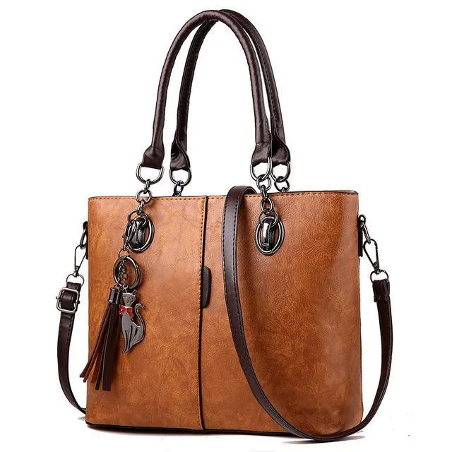 Women Bag Vintage Casual Tote Fashion
