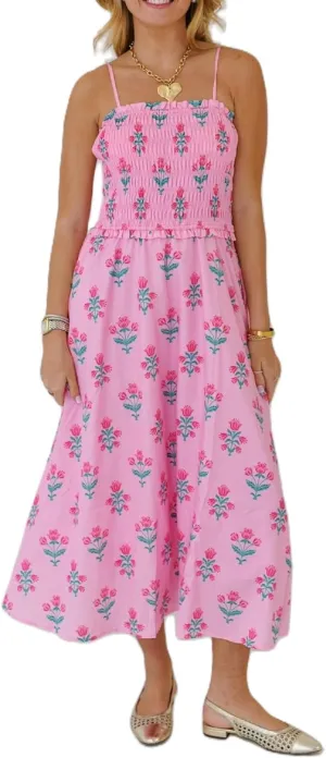 Women Boho Floral Long Dress Graffiti Backless Cami Dress Flowy Sleeveless Maxi Sundress Summer Holiday Beachwear