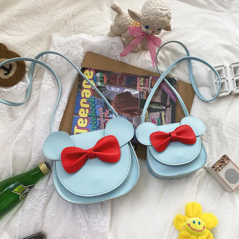 Women's & Children's & Korean Style Cute Colorful Sequined Bow Crossbody Bags