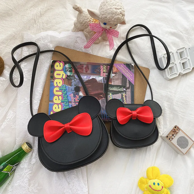 Women's & Children's & Korean Style Cute Colorful Sequined Bow Crossbody Bags