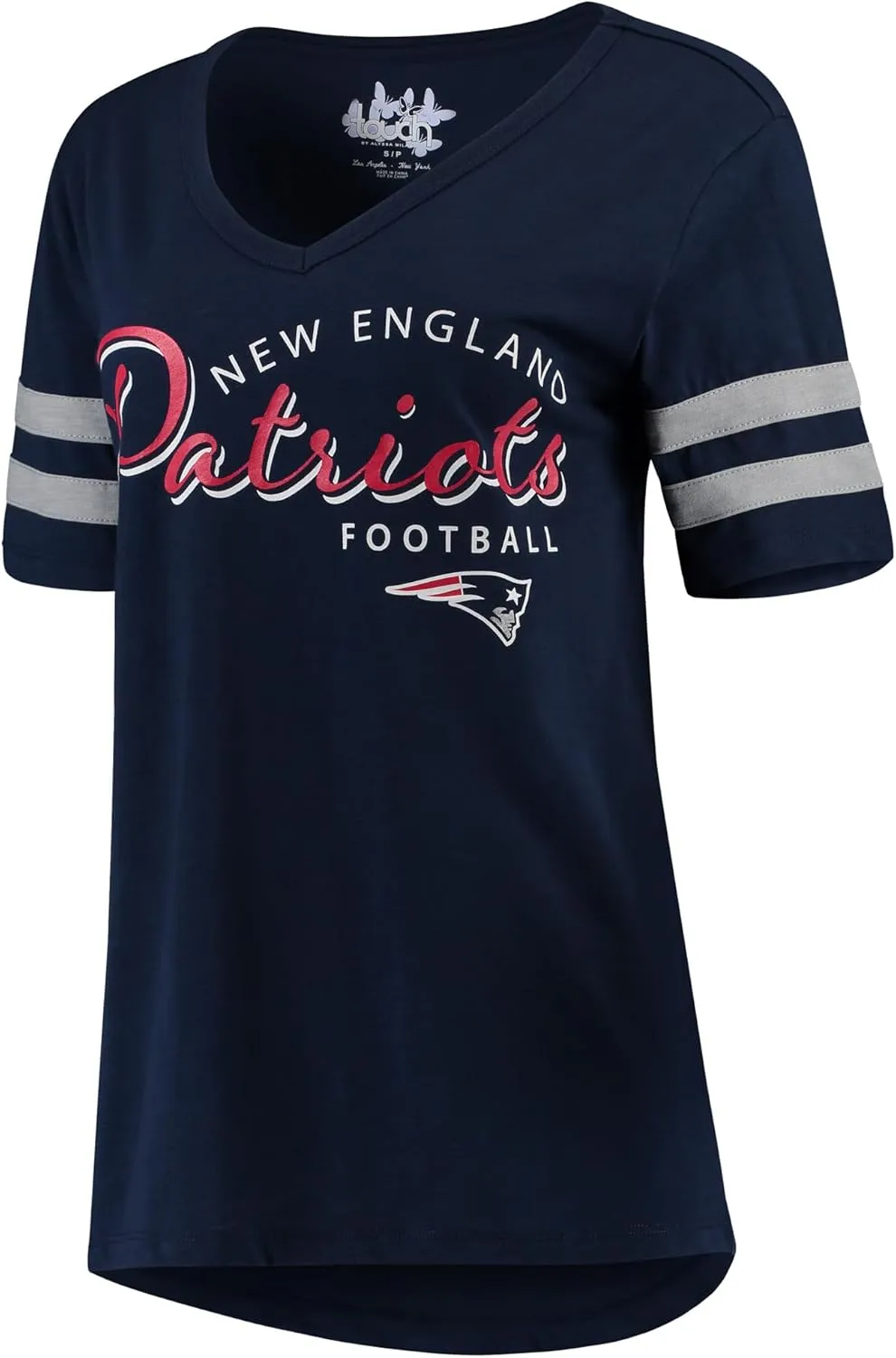 Women's Touch College NFL Triple Play V-Neck T-Shirt