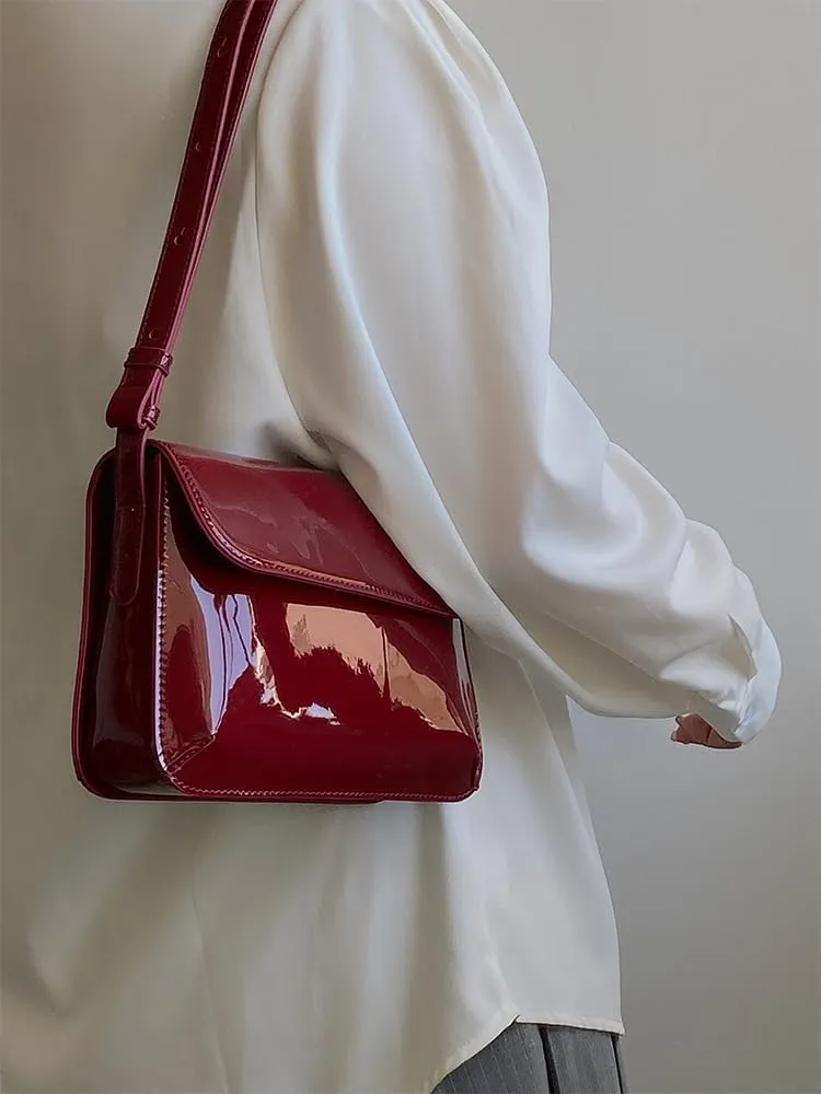 Women's Underarm Shoulder Bags Faux Leather Tote Bag Clutch Trendy Purses Handbag Vintage Evening Bag Shoulder Totes