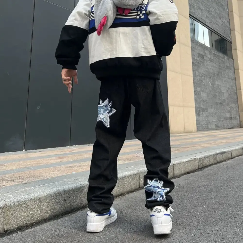 Y2K Graffiti Jeans - Streetwear Inspired Pants