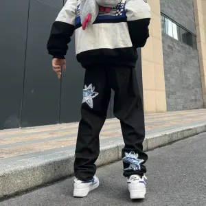 Y2K Graffiti Jeans - Streetwear Inspired Pants