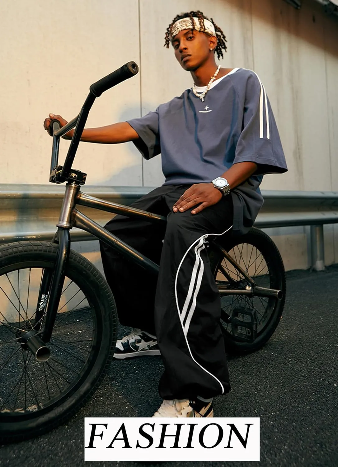 Y2k Wide Leg Sweatpants Parachute Cargo Pants Vintage Oversized Baggy Joggers Streetwear Pants