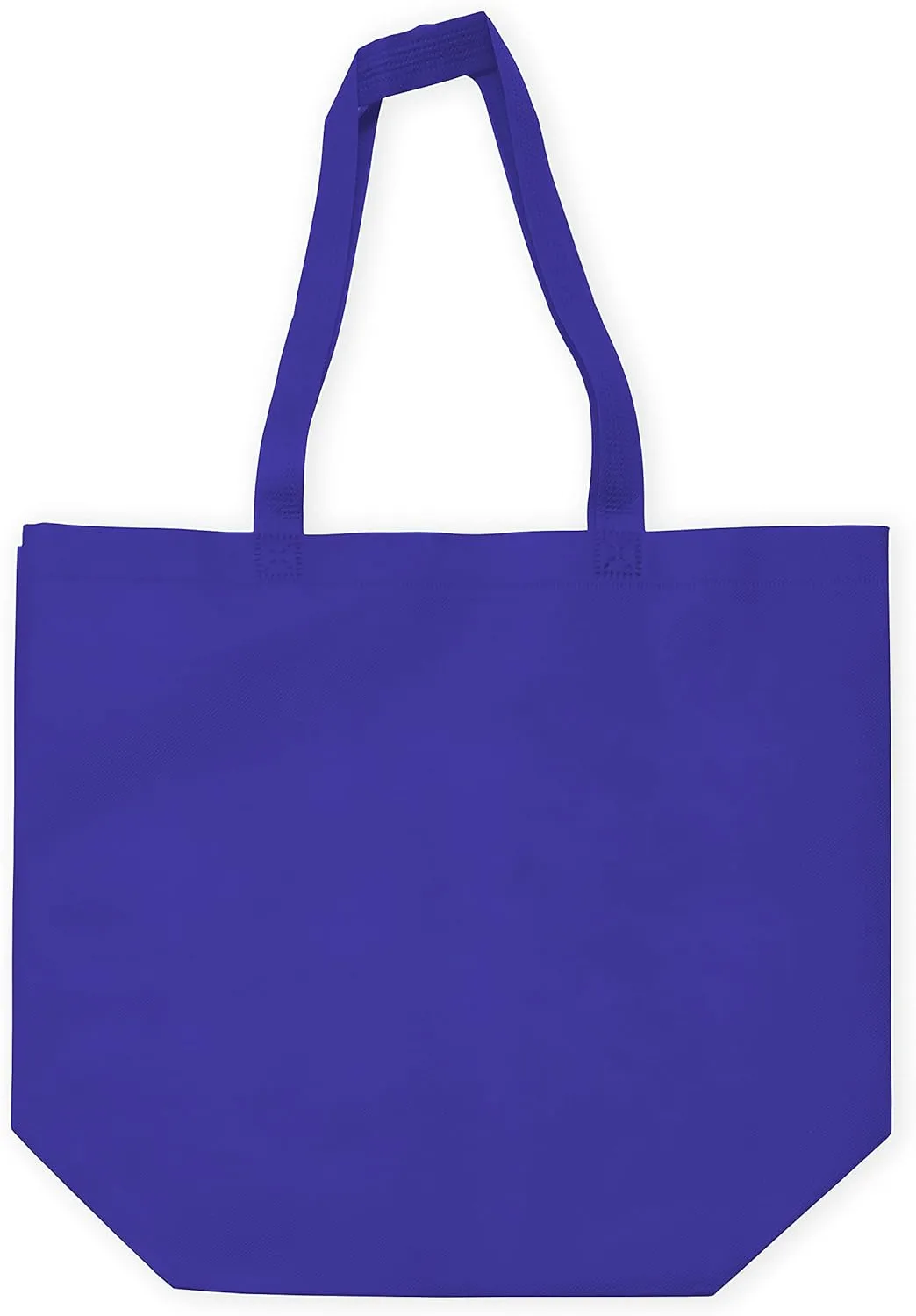 ZENPAC Jumbo Gift Bags, Assorted Reusable Fabric Totes with Handles for Christmas, Holidays, Party Favors, Shopping, Grocery, in Bulk, 16x6x12 12 Pack