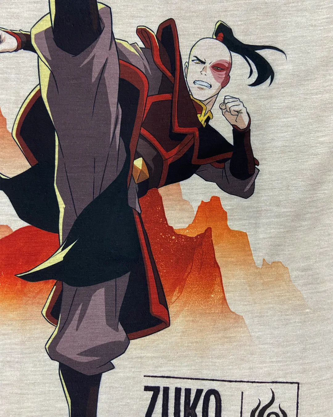 Zuko Fire Kick Oversized Raglan T-shirt