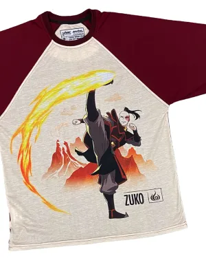 Zuko Fire Kick Oversized Raglan T-shirt